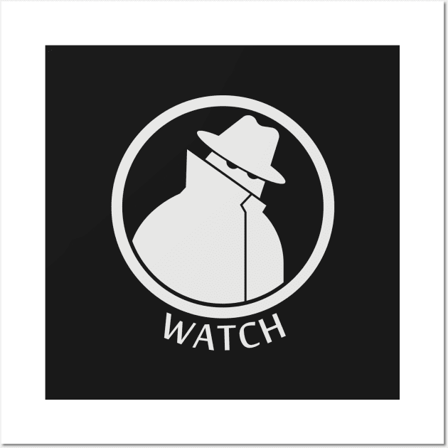 Watch Spy Wall Art by flasix